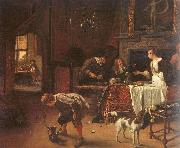 Jan Steen Easy Come, Easy Go oil